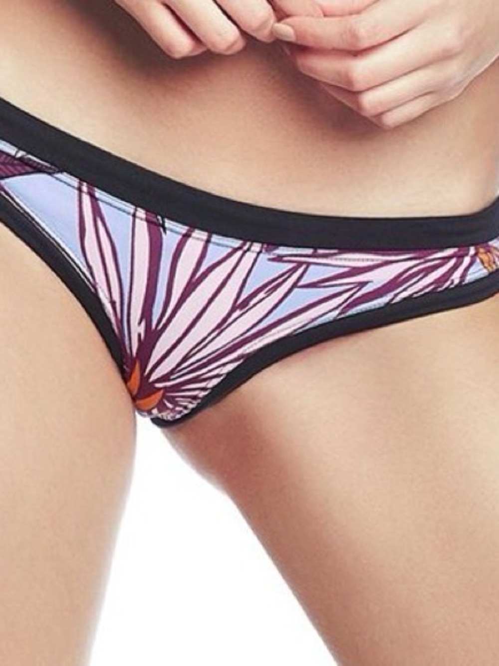 NWT Maaji Reversible Bikini Bottoms MIDNIGHT CARNIVAL Sz.L - Picture 3 of 8